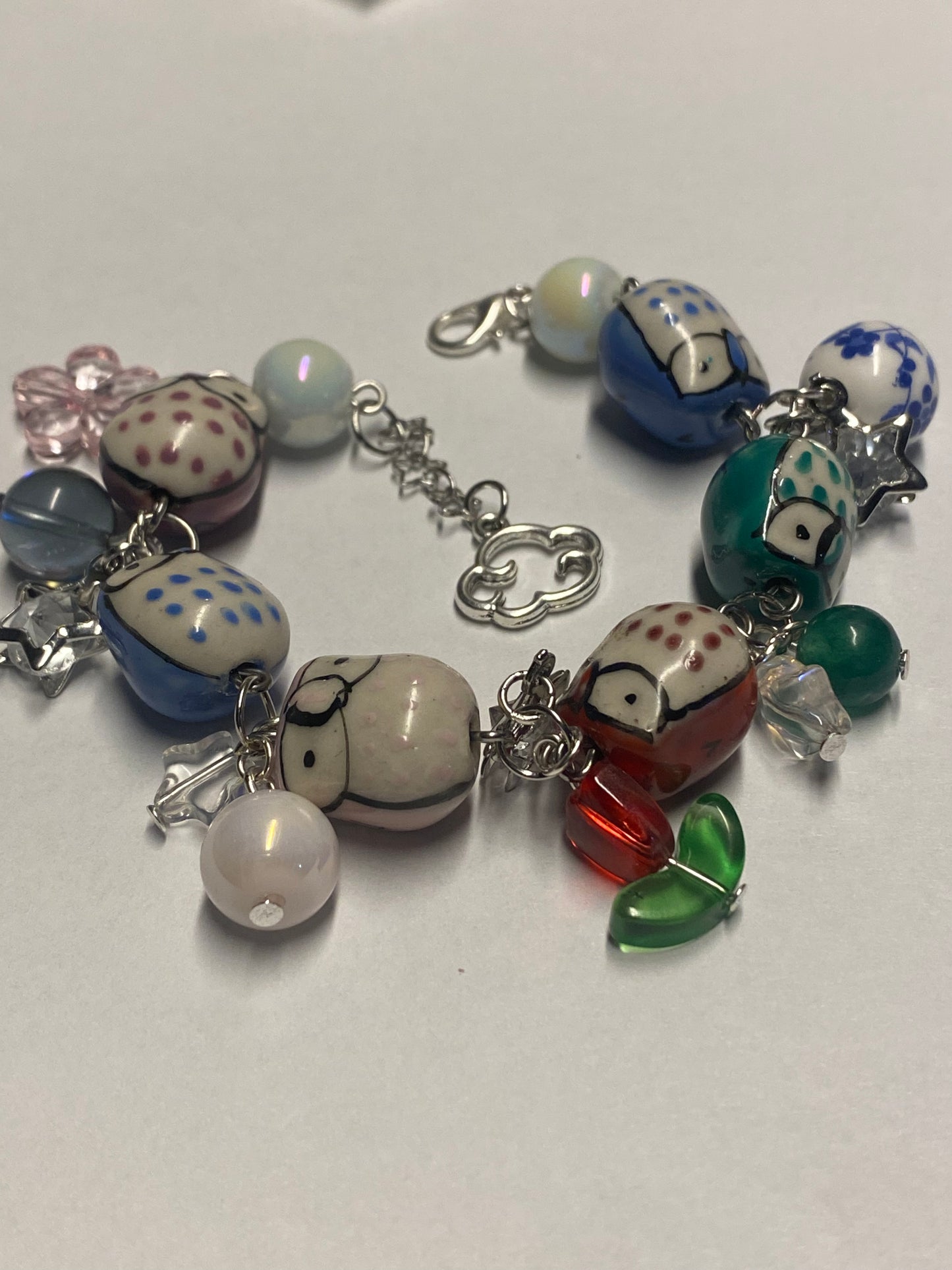 ‘Whooo’s colourful?’ - Bracelet