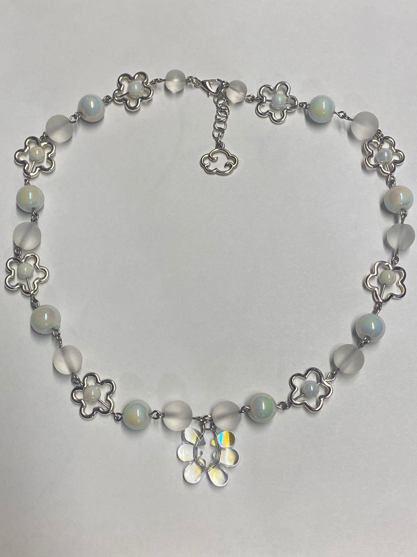 Crystal flowers - Necklace