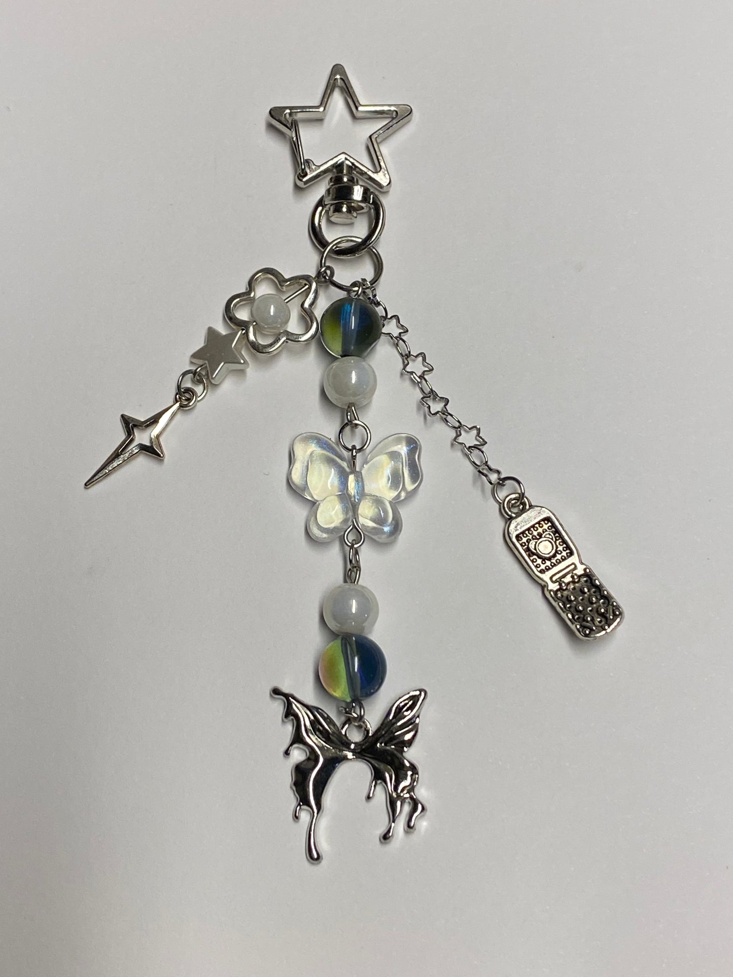 ‘Call me in Space’ Cyberpunk - keychain