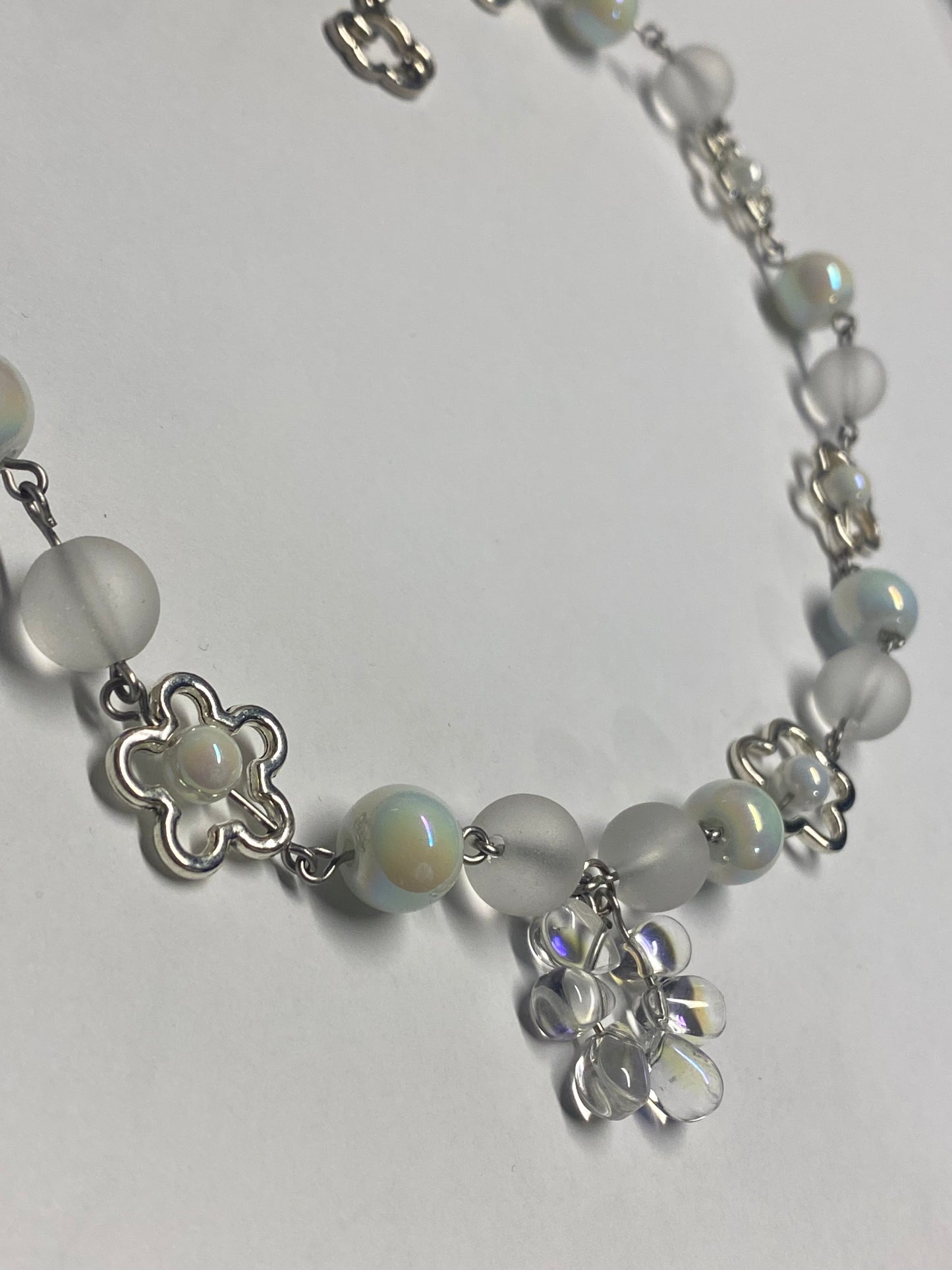 Crystal flowers - Necklace