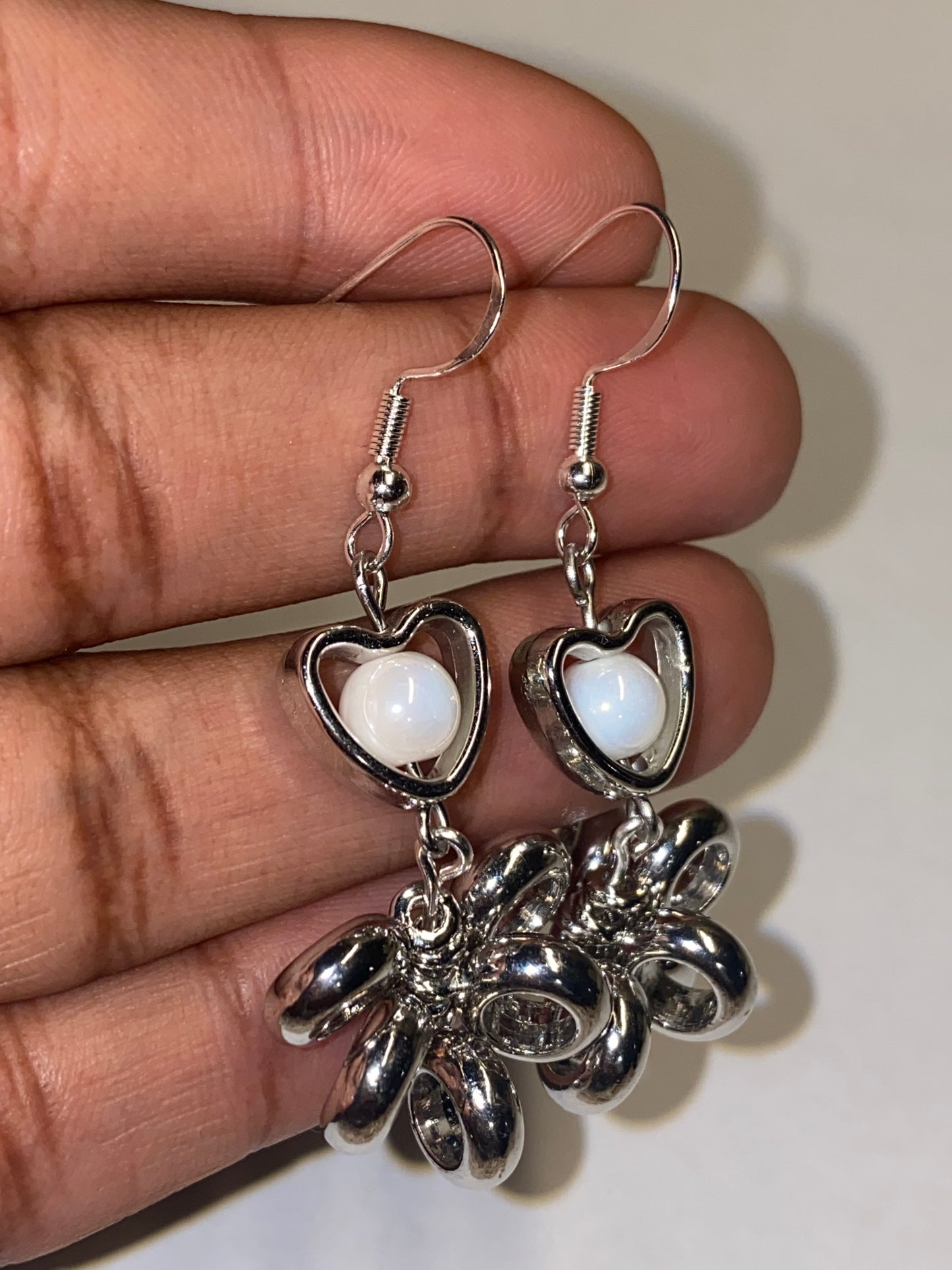 Heartfelt Silver - Earrings