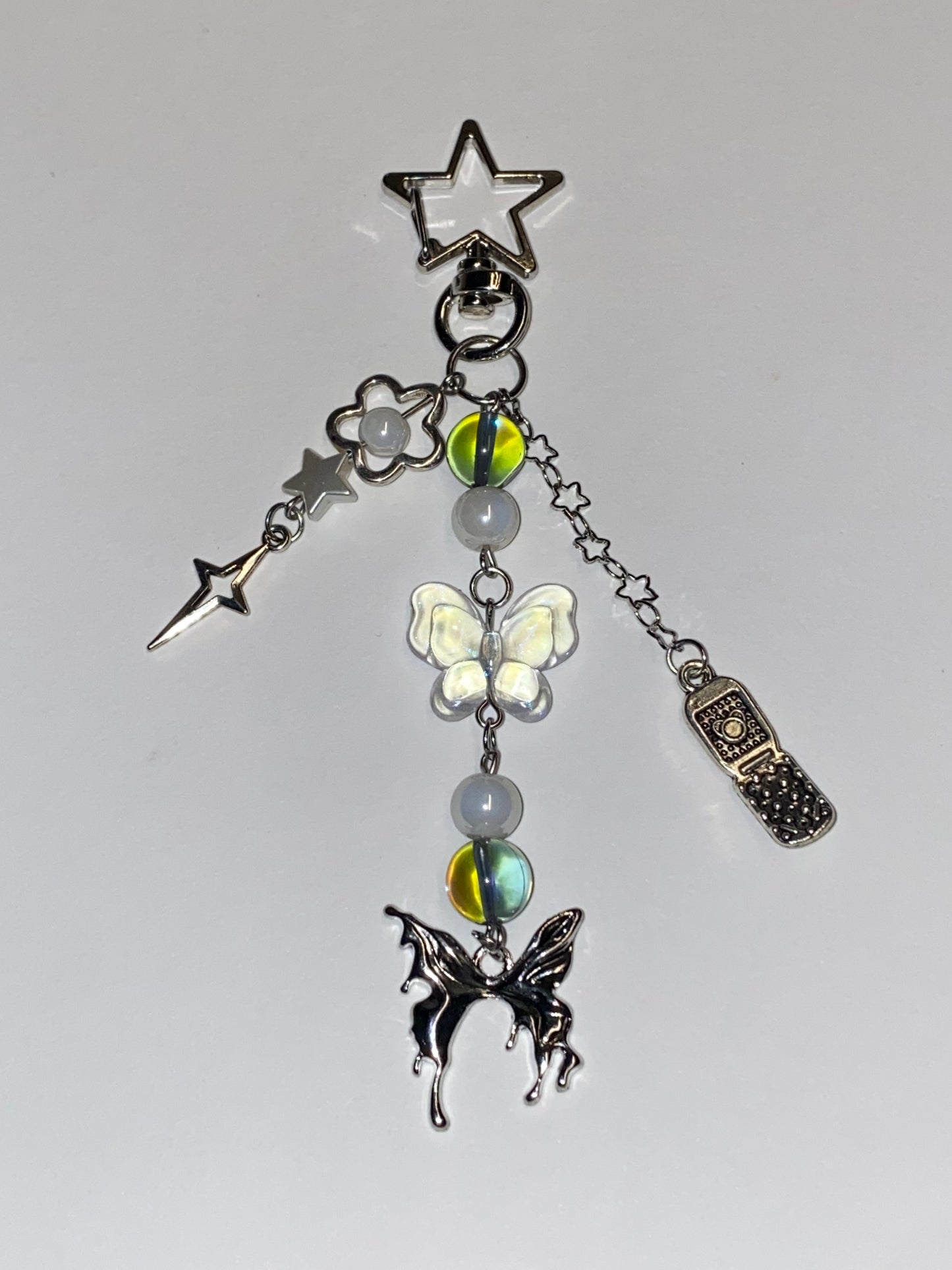 ‘Call me in Space’ Cyberpunk - keychain