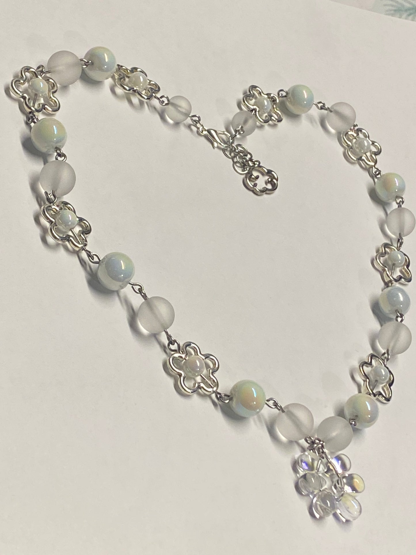 Crystal flowers - Necklace