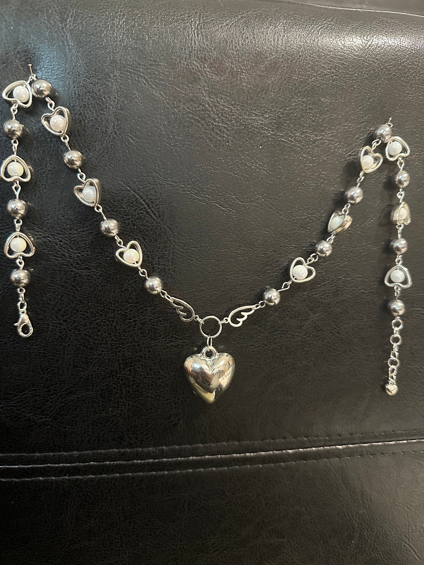 Silver love - Necklace