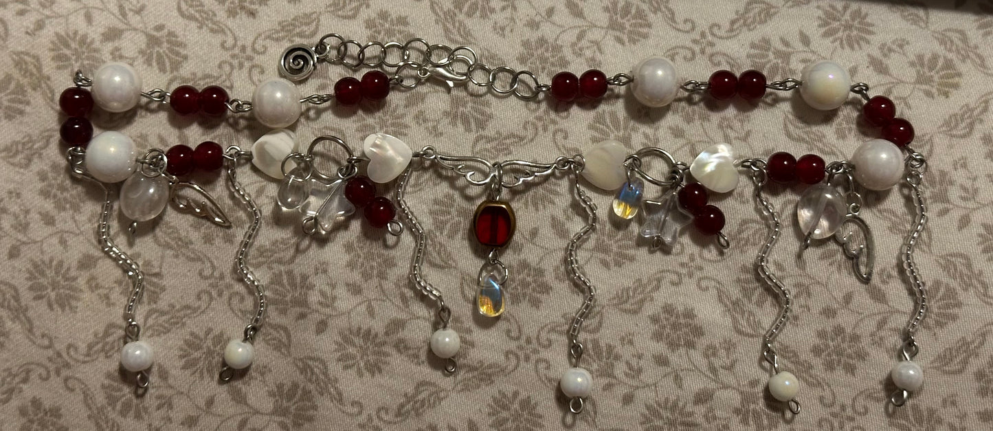 Ethereal Red Necklace