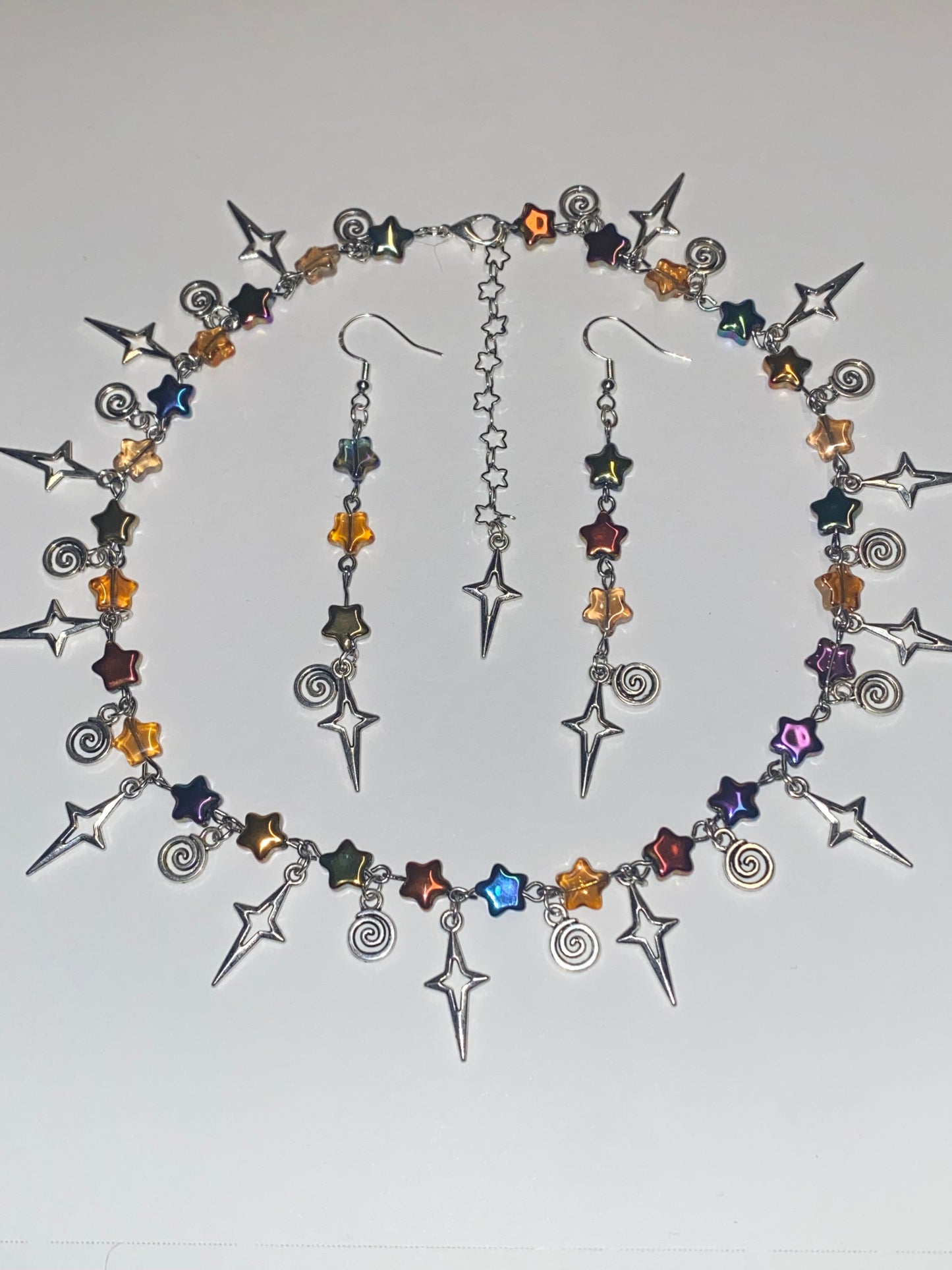 ‘Starlight Swirl’ necklace set