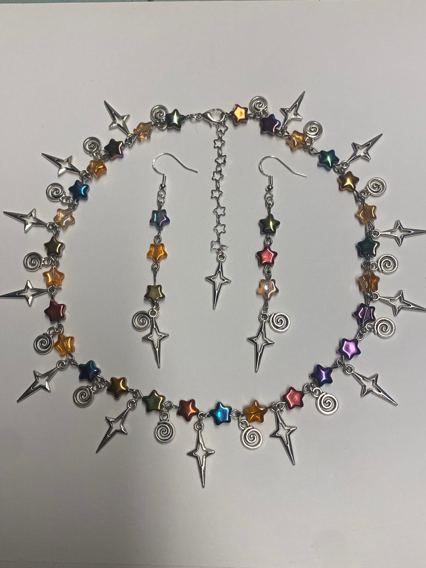 ‘Starlight Swirl’ necklace set