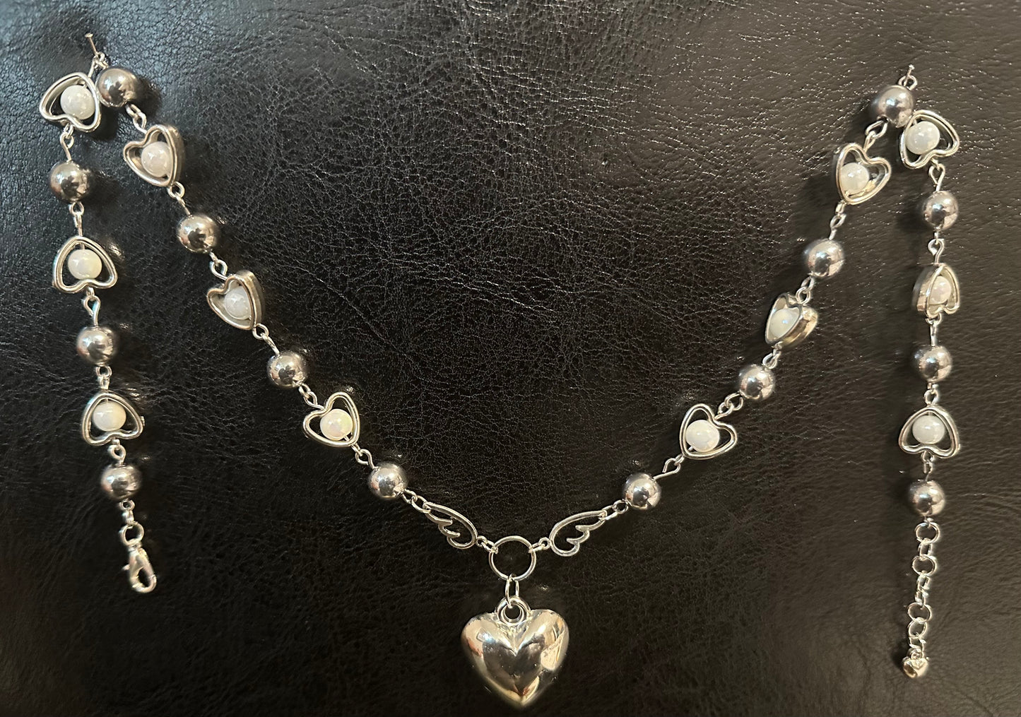 Silver love - Necklace