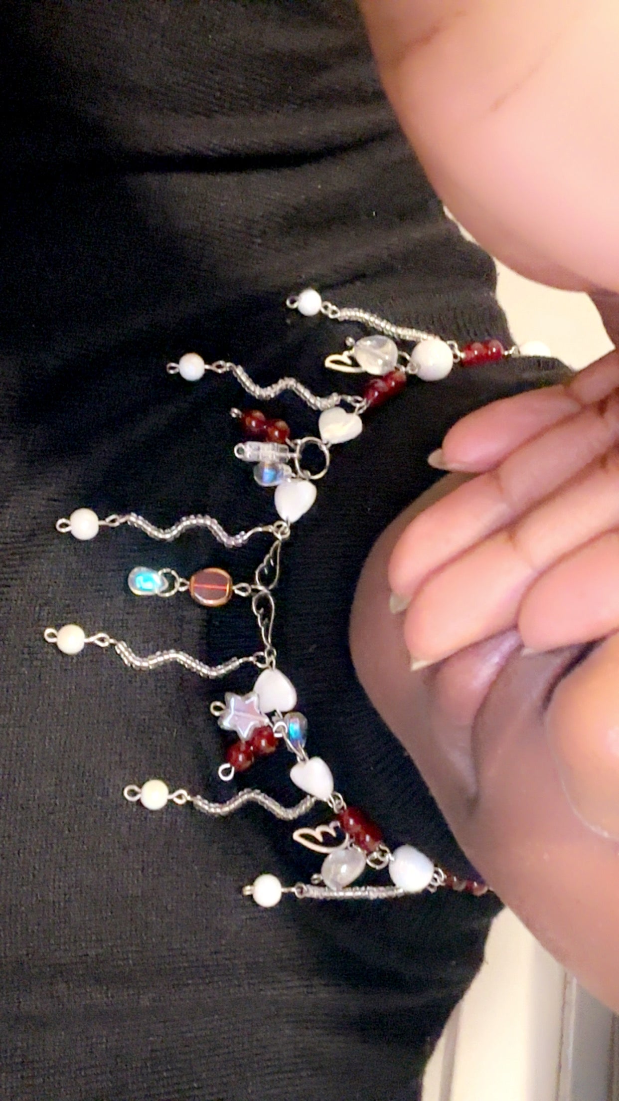 Ethereal Red Necklace